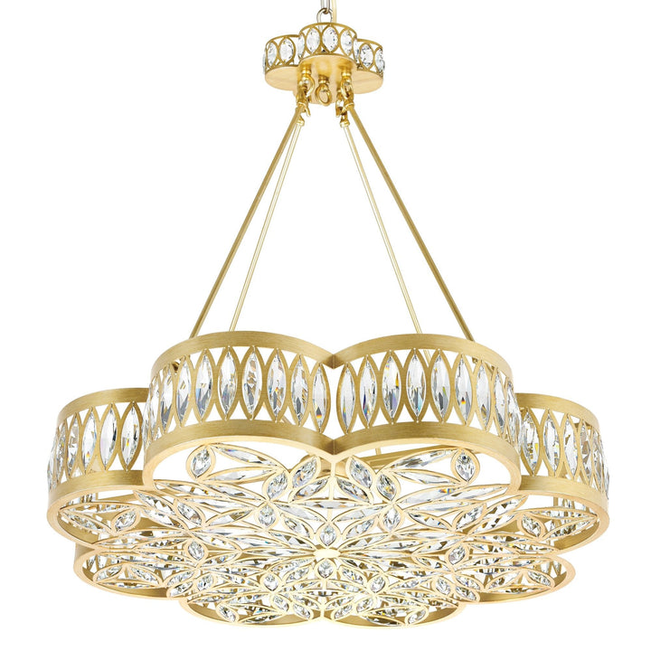 Nova - Chandelier with Crystals