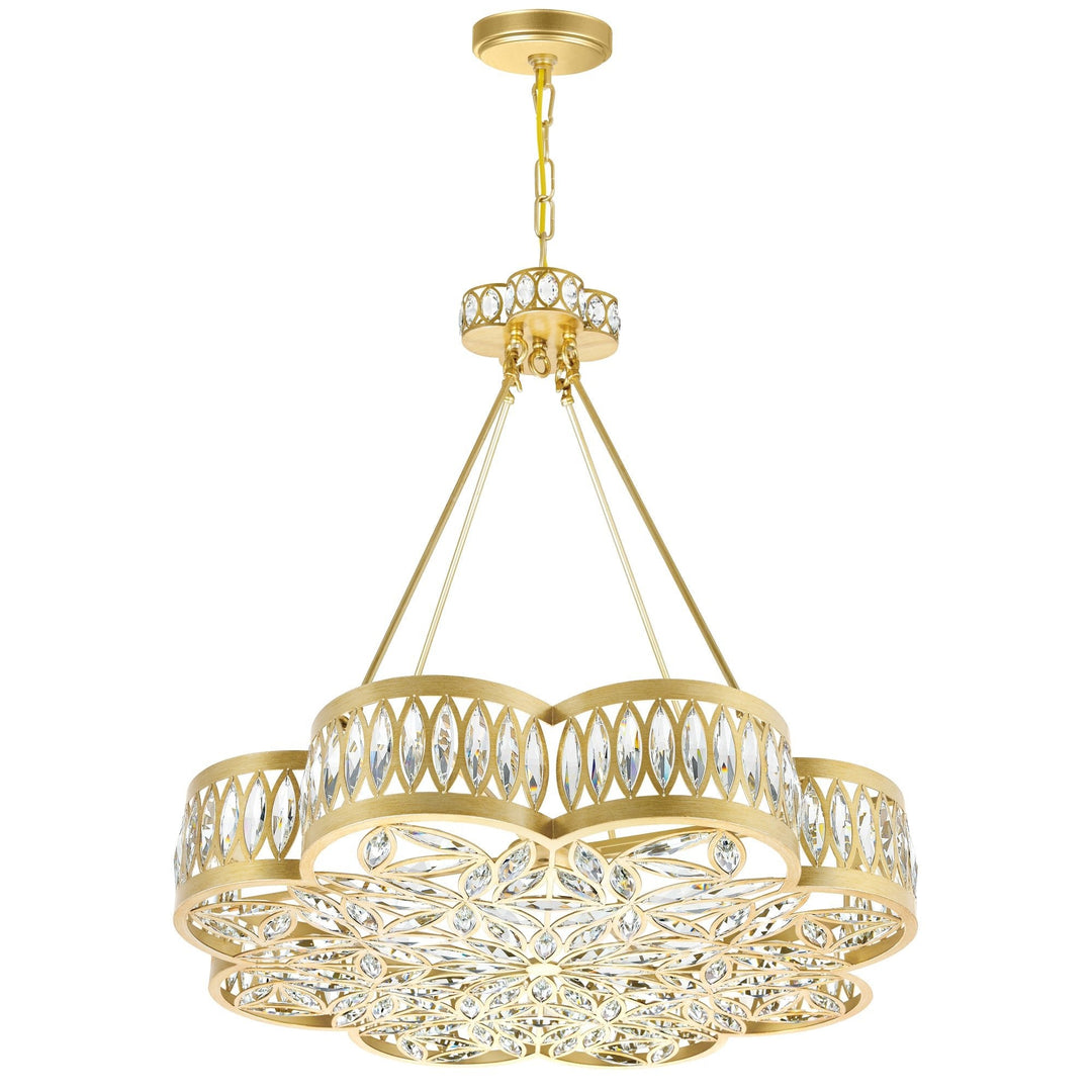 Nova - Chandelier with Crystals