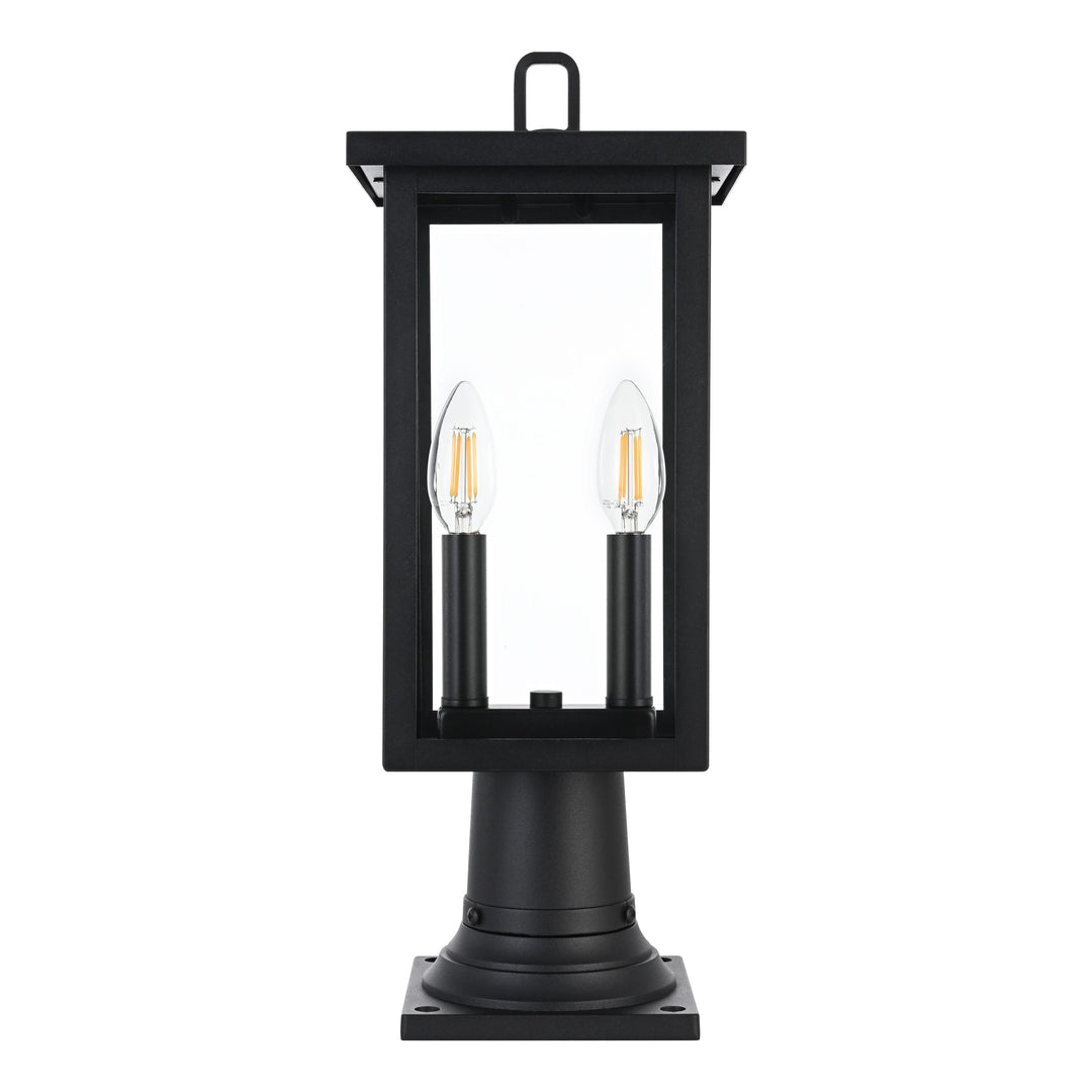 Venango Outdoor Post Light, 19" H, by Elegant
