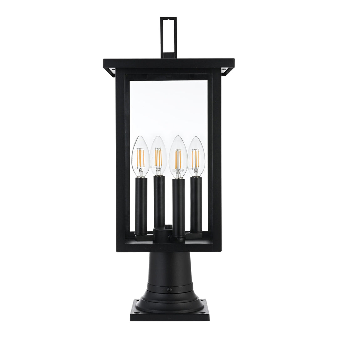 Venango Outdoor Post Light, 21" H, by Elegant