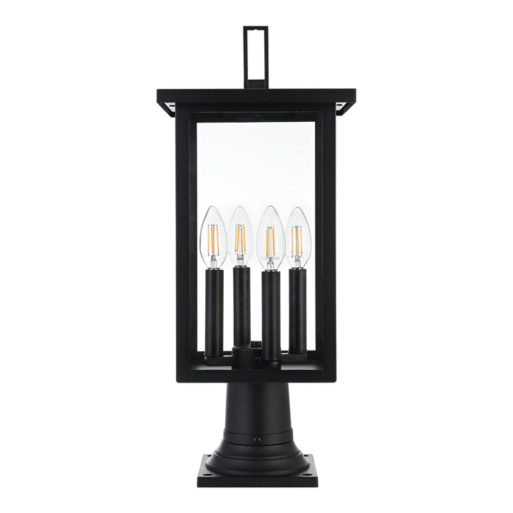Venango Outdoor Post Light, 21" H, by Elegant