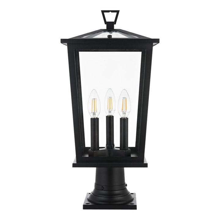 Cayman Outdoor Post Light, 20.5" H, by Elegant