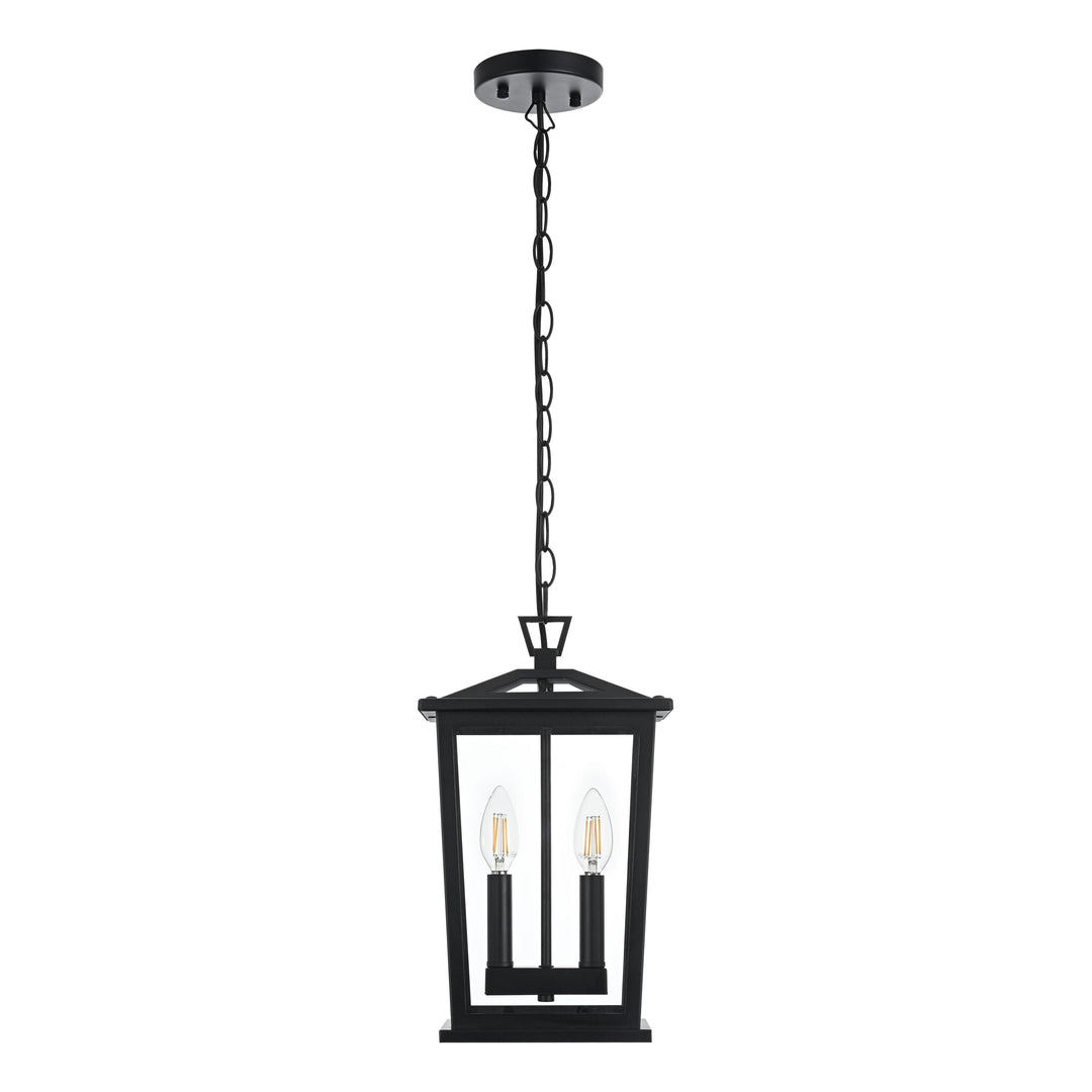 Berks Outdoor Pendant, 14.5" H, by Elegant
