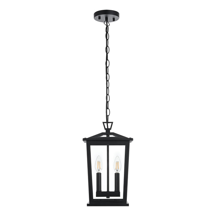 Berks Outdoor Pendant, 14.5" H, by Elegant
