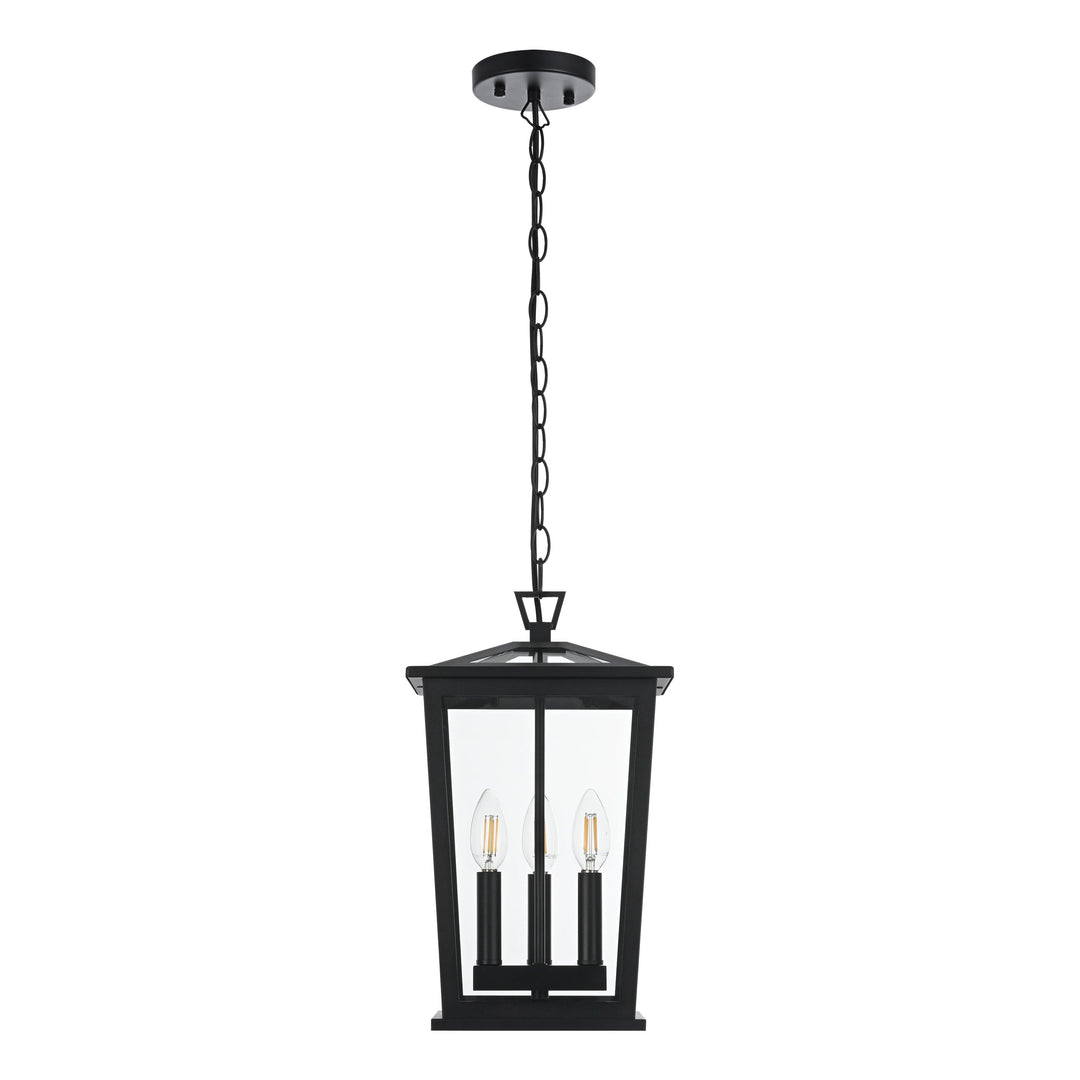 Berks Outdoor Pendant, 15.5" H, by Elegant