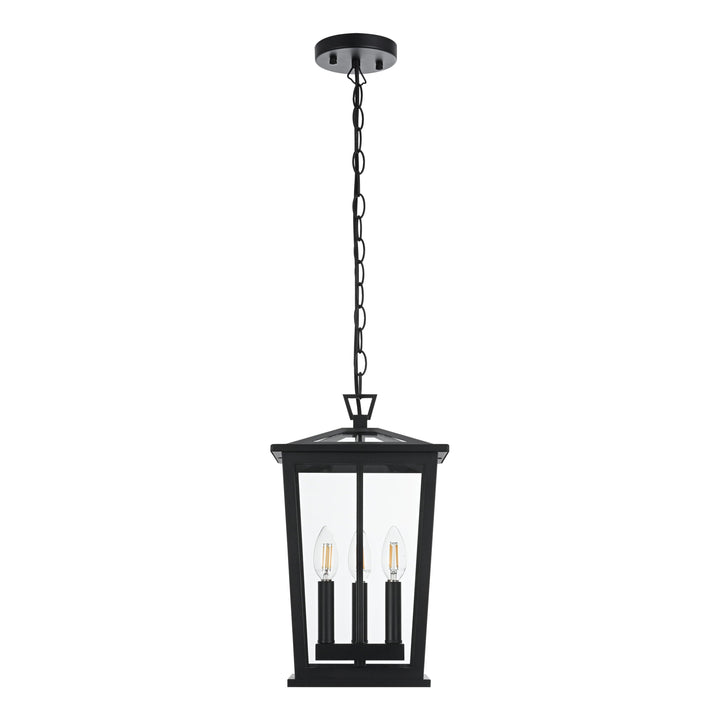 Berks Outdoor Pendant, 15.5" H, by Elegant