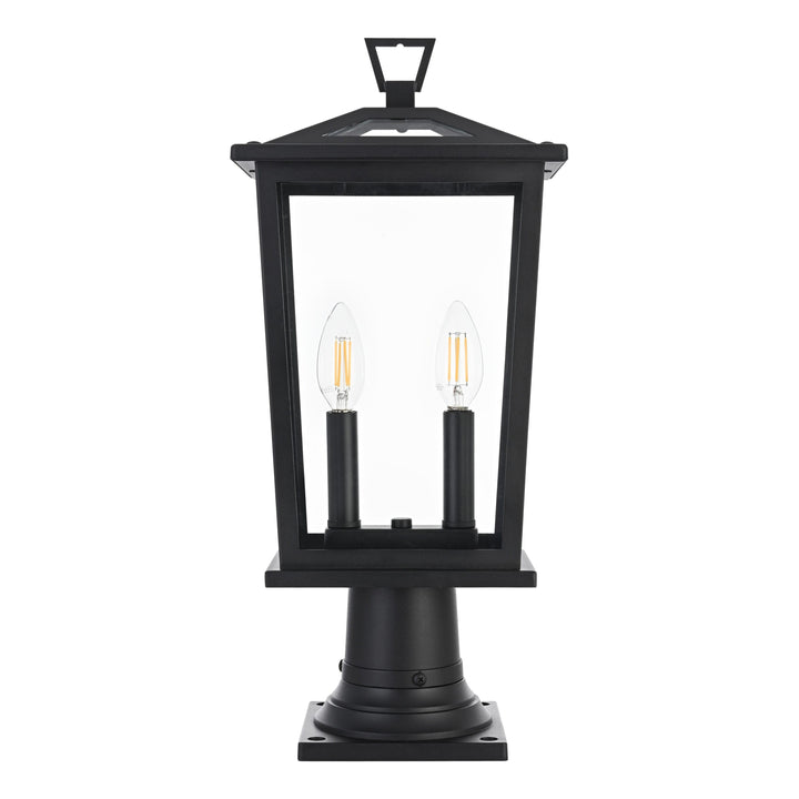 Berks Outdoor Post Light, 19.5" H, by Elegant
