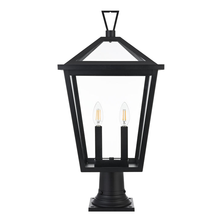 Frankford Outdoor Post Light, 24" H, by Elegant
