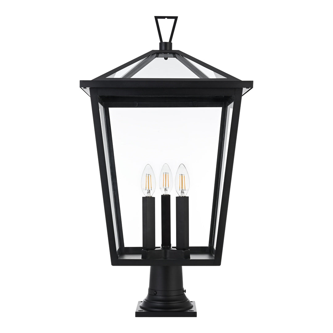 Frankford Outdoor Post Light, 27.5" H, by Elegant