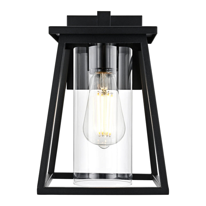 Lambert Outdoor Wall Light, 10.5" H, by Elegant