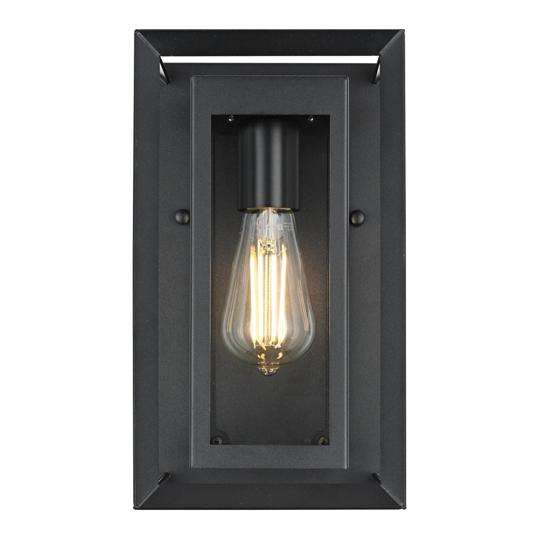 Etting Outdoor Wall Light, 12" H, by Elegant