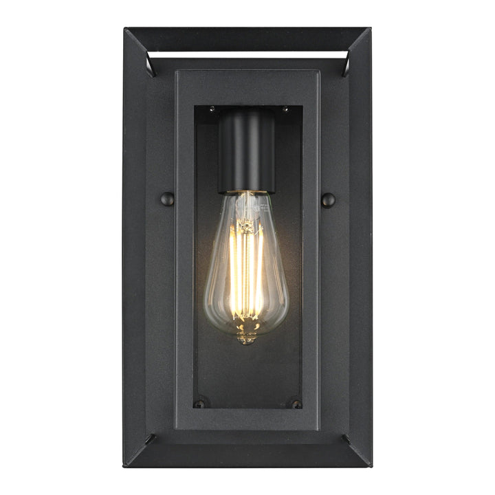 Etting Outdoor Wall Light, 12" H, by Elegant