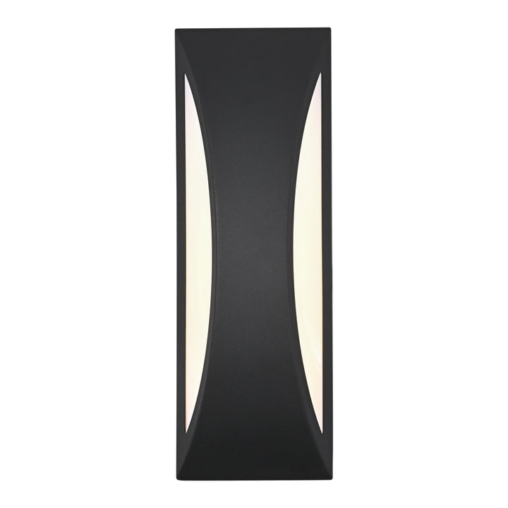 Zayn Outdoor Wall Light, OD407W14BK, by Elegant