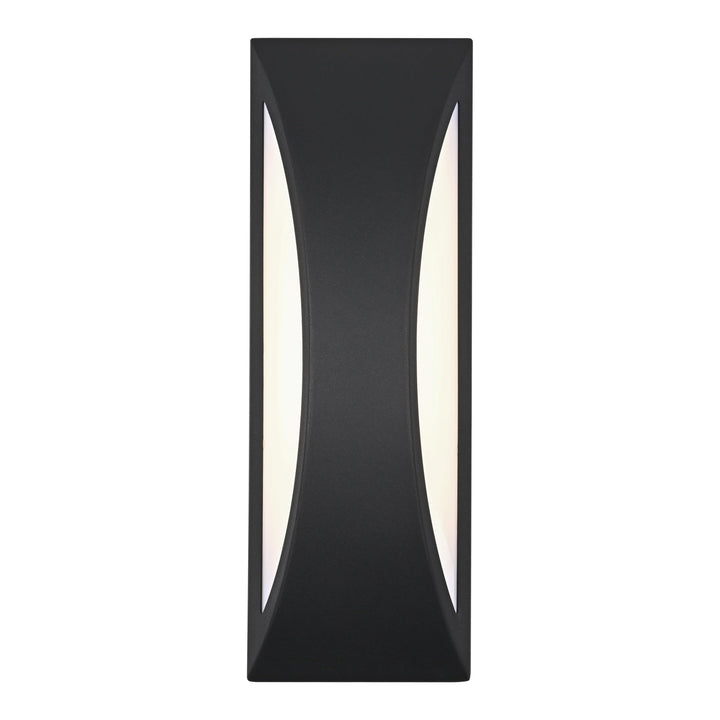 Zayn Outdoor Wall Light, OD407W18BK, by Elegant
