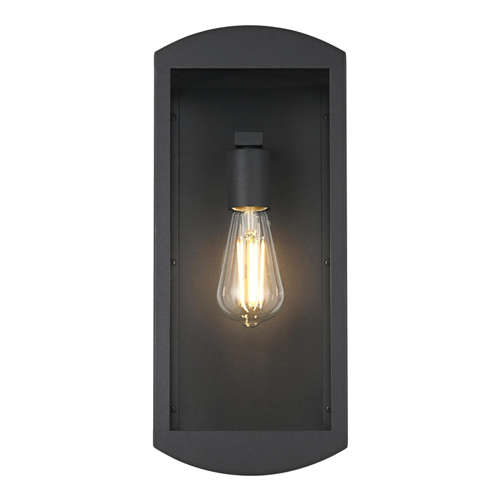 Miles Outdoor Wall Light, 16" H, by Elegant