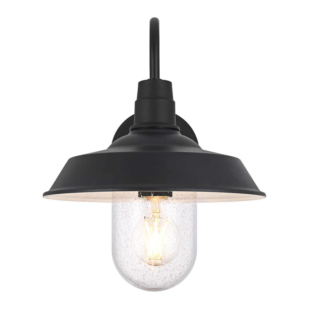 Rayan Outdoor Wall Light, 13" H / OD415W15BK, by Elegant