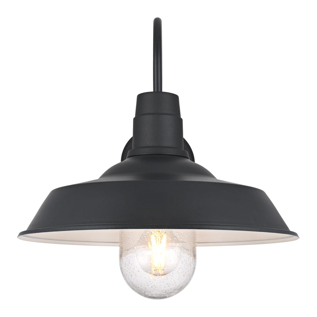 Rayan Outdoor Wall Light, 15" H / OD415W21BK, by Elegant