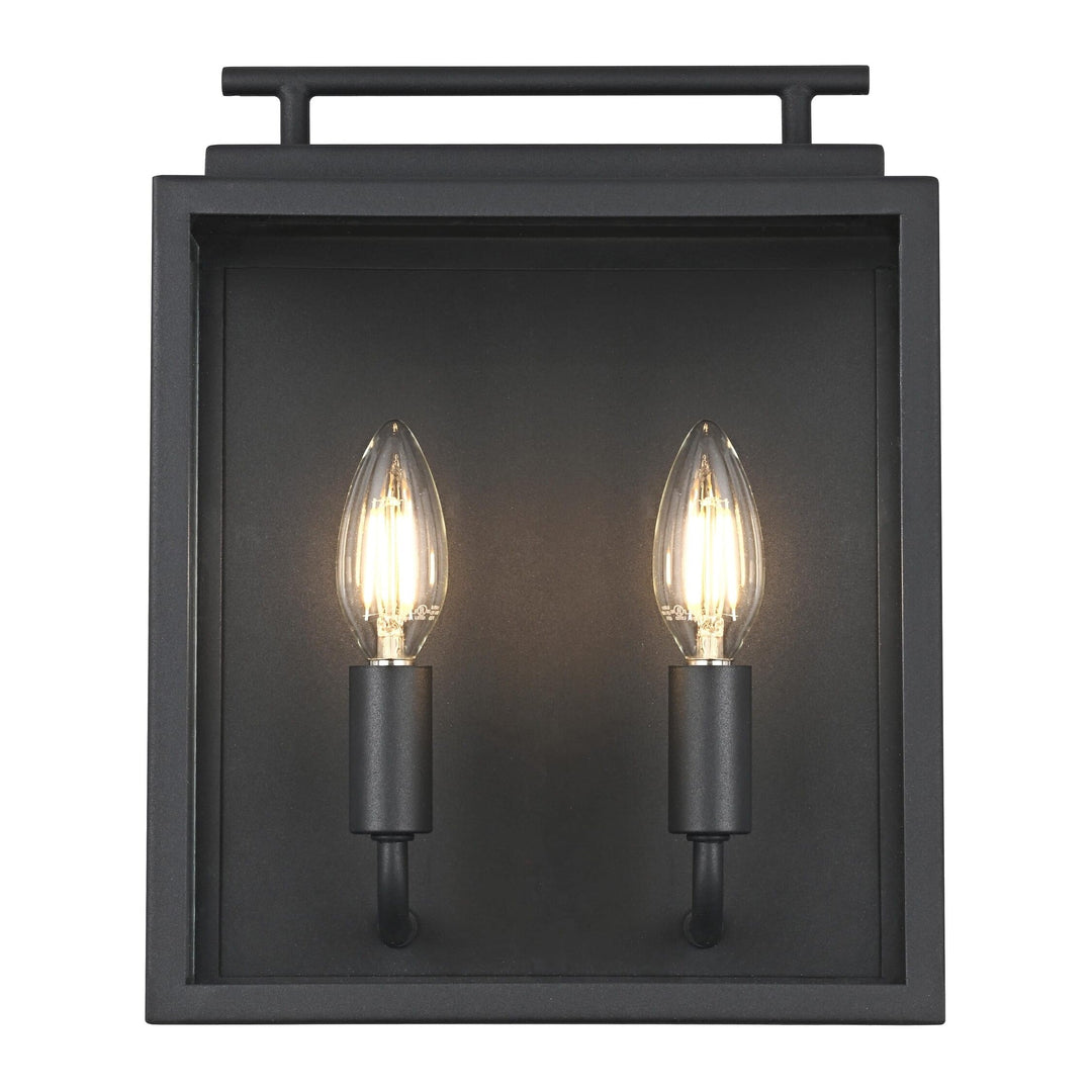 Lawn Outdoor Wall Light, 12" H, by Elegant