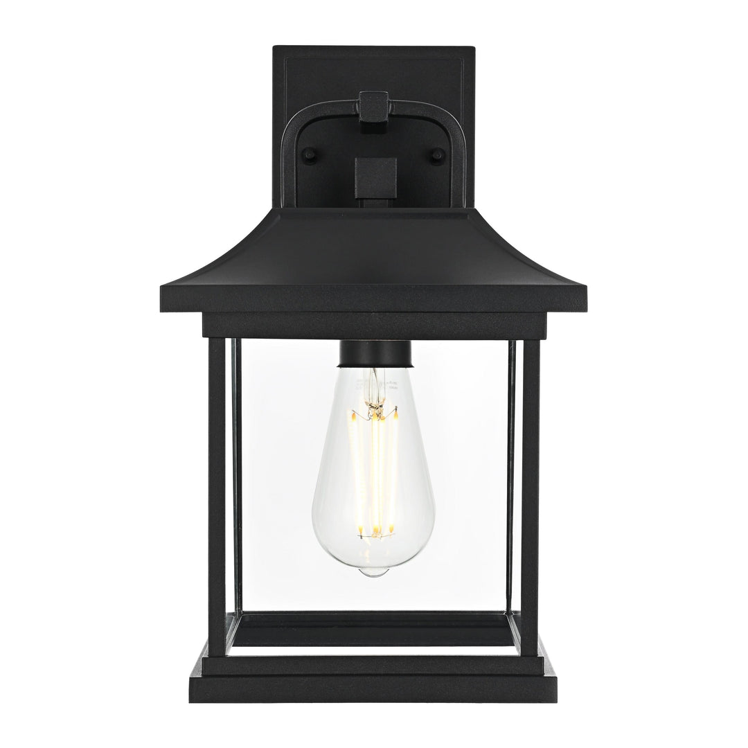 Saul Outdoor Wall Light, 13" H, by Elegant
