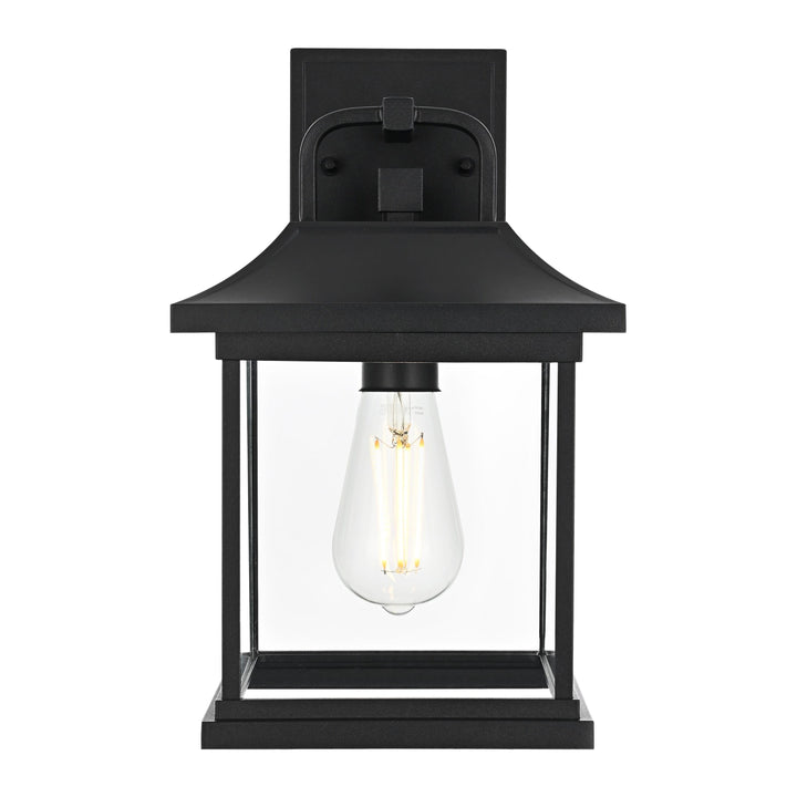 Saul Outdoor Wall Light, 13" H, by Elegant