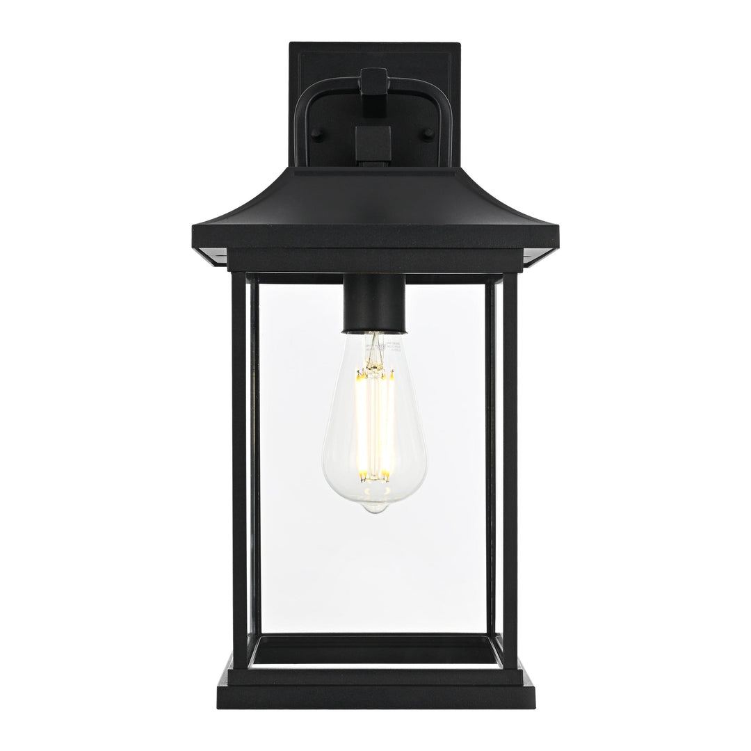 Saul Outdoor Wall Light, 16" H, by Elegant