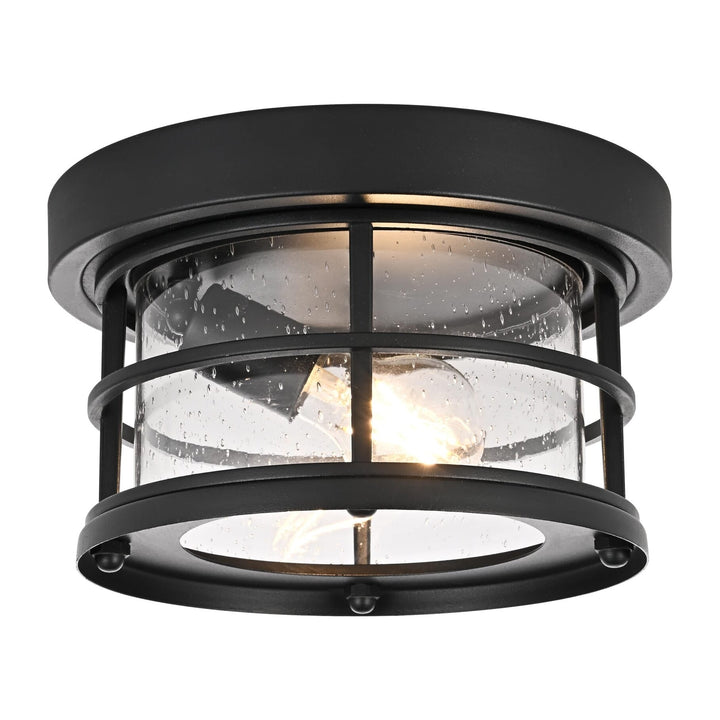Carla Outdoor Flush Mount, 6" H, by Elegant