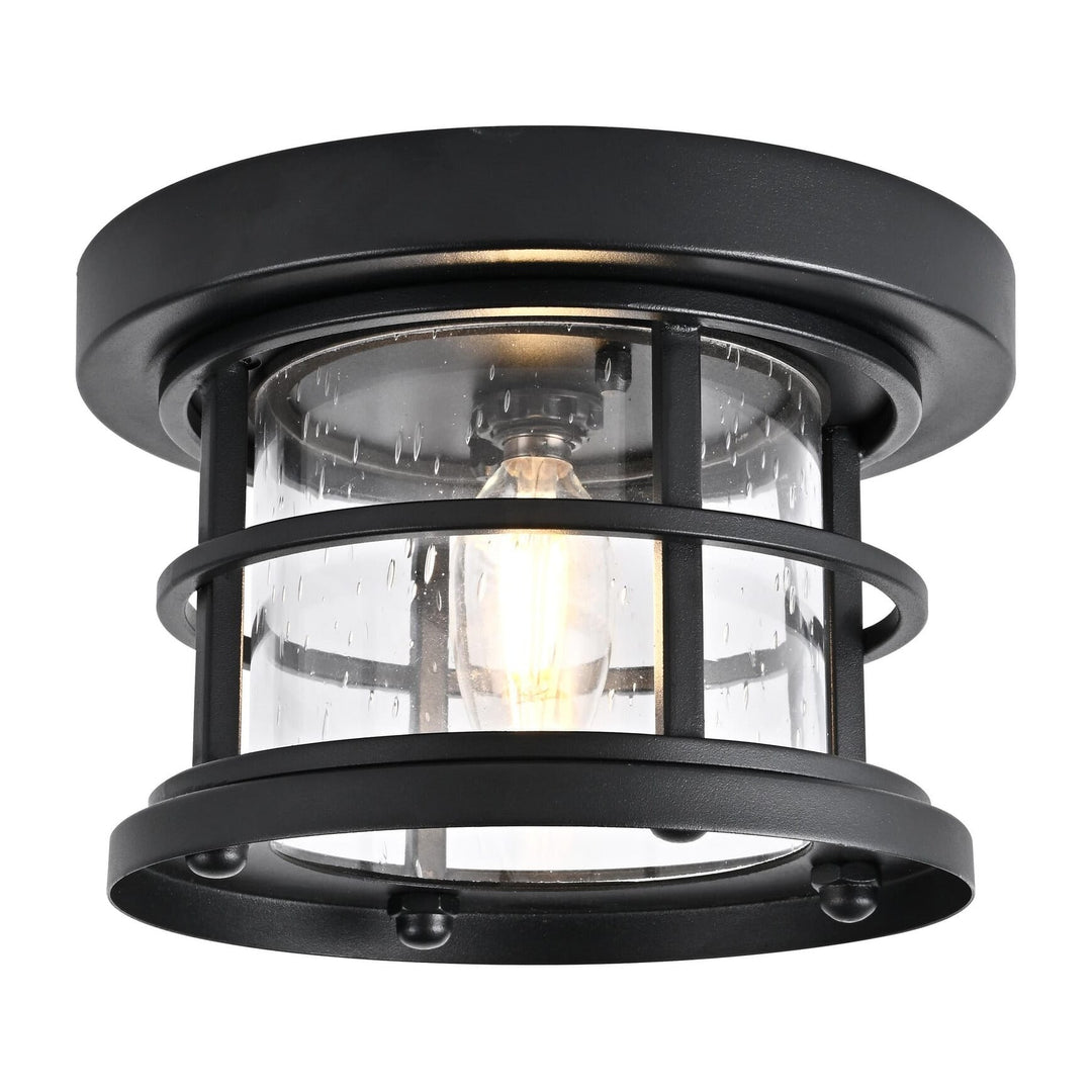 Carla Outdoor Flush Mount, 5" H, by Elegant