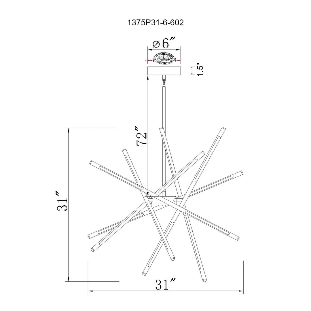 Oskil - LED Chandelier