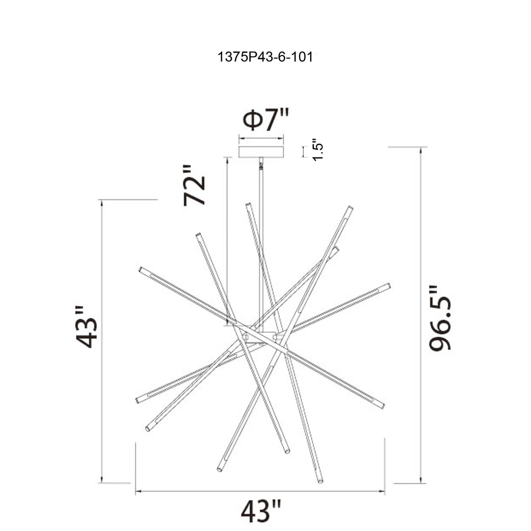 Oskil - LED Chandelier