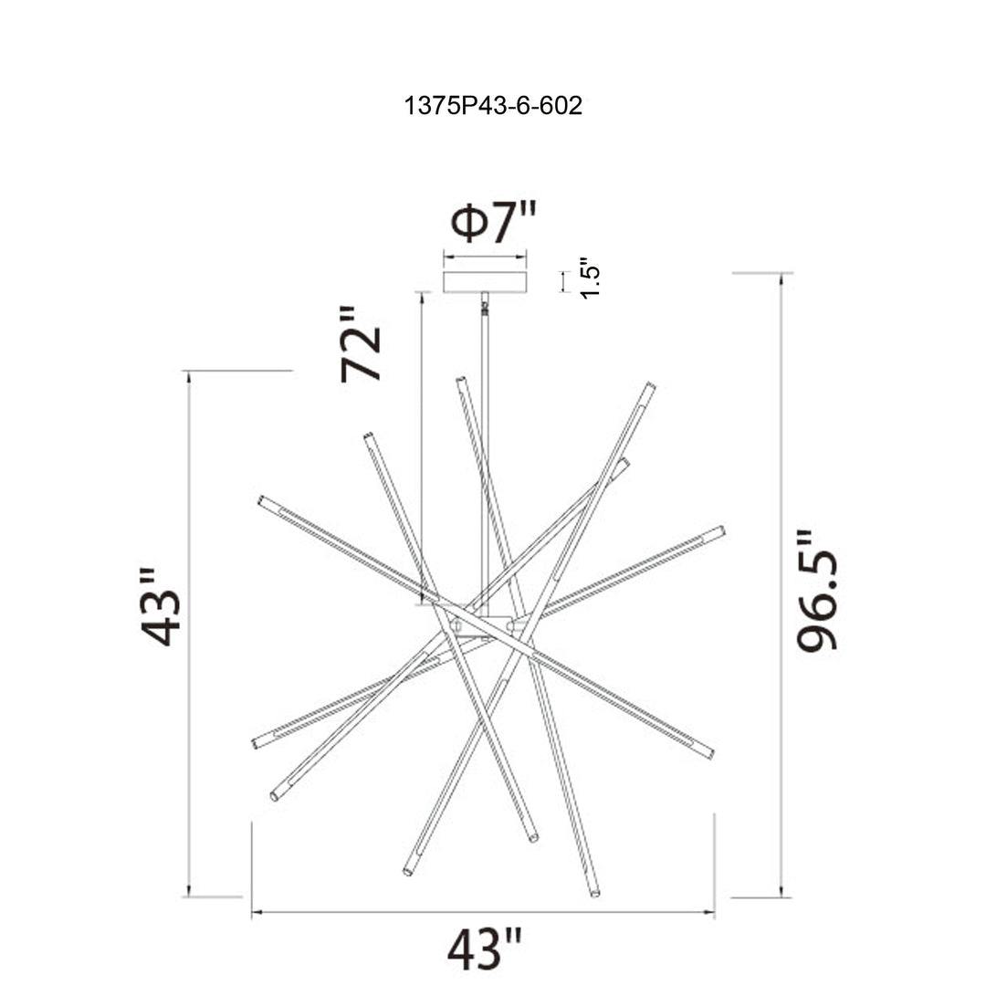 Oskil - LED Chandelier