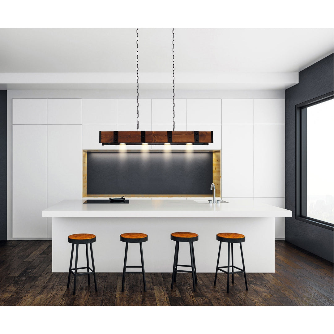 Pago - 4 Light Chandelier