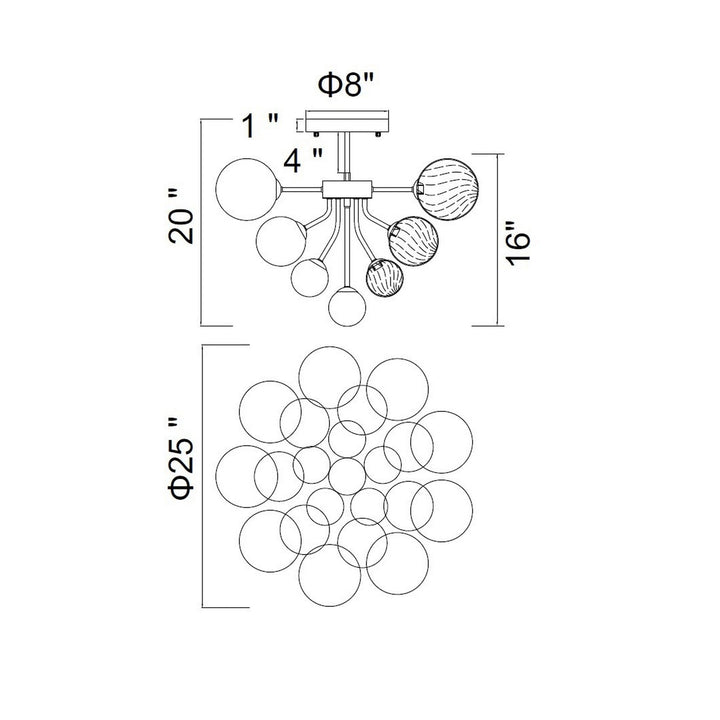 Pallocino - Flush Mount