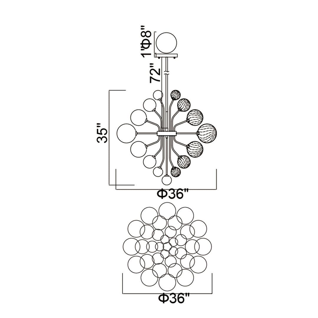 Pallocino - Chandelier