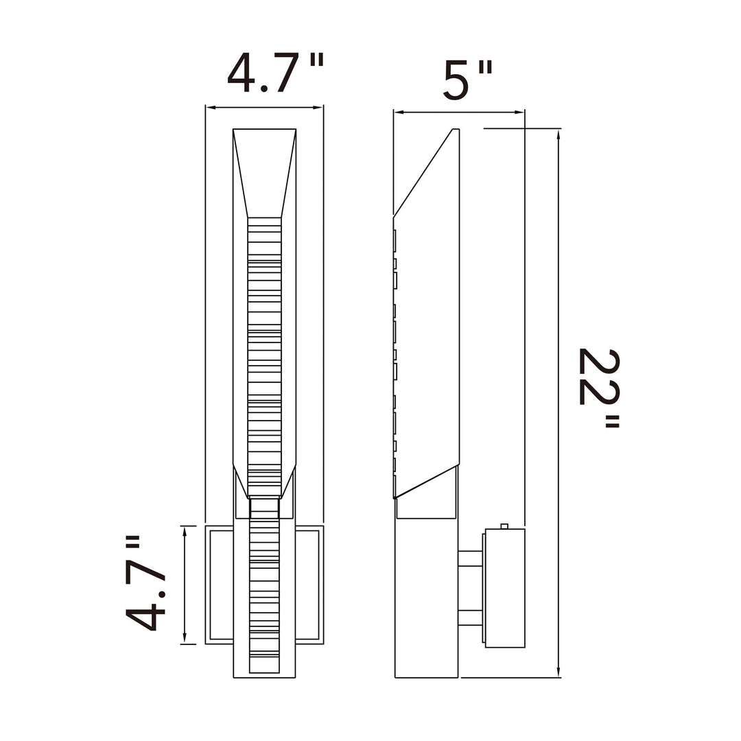 Petra - LED Wall Sconce