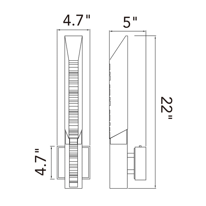 Petra - LED Wall Sconce