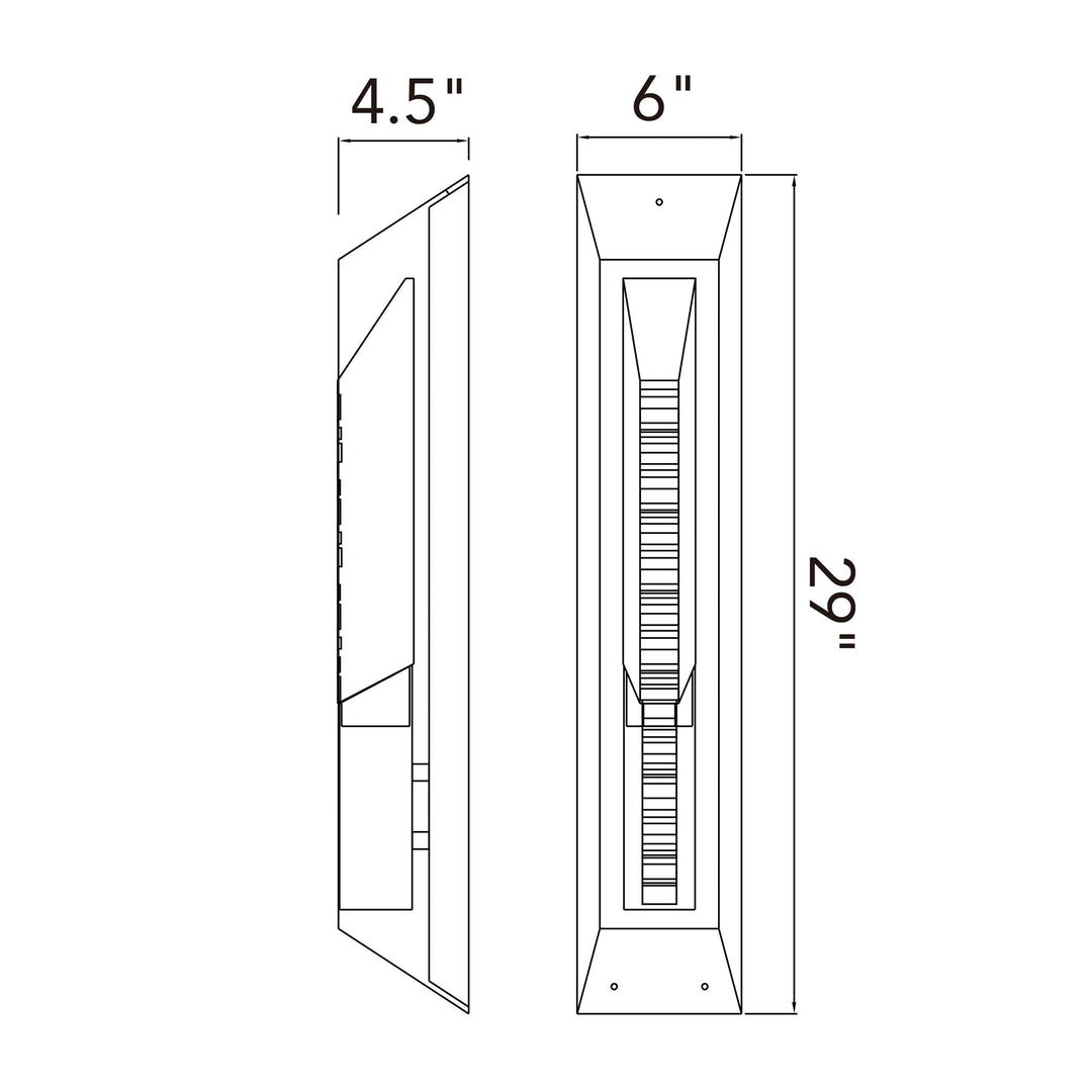Petra - LED Outdoor Wall Light