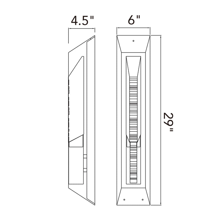 Petra - LED Outdoor Wall Light