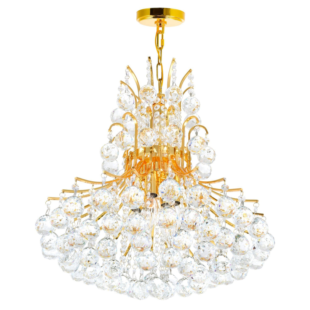 Princess - Chandelier with Crystals by CWI Lighting - view 23