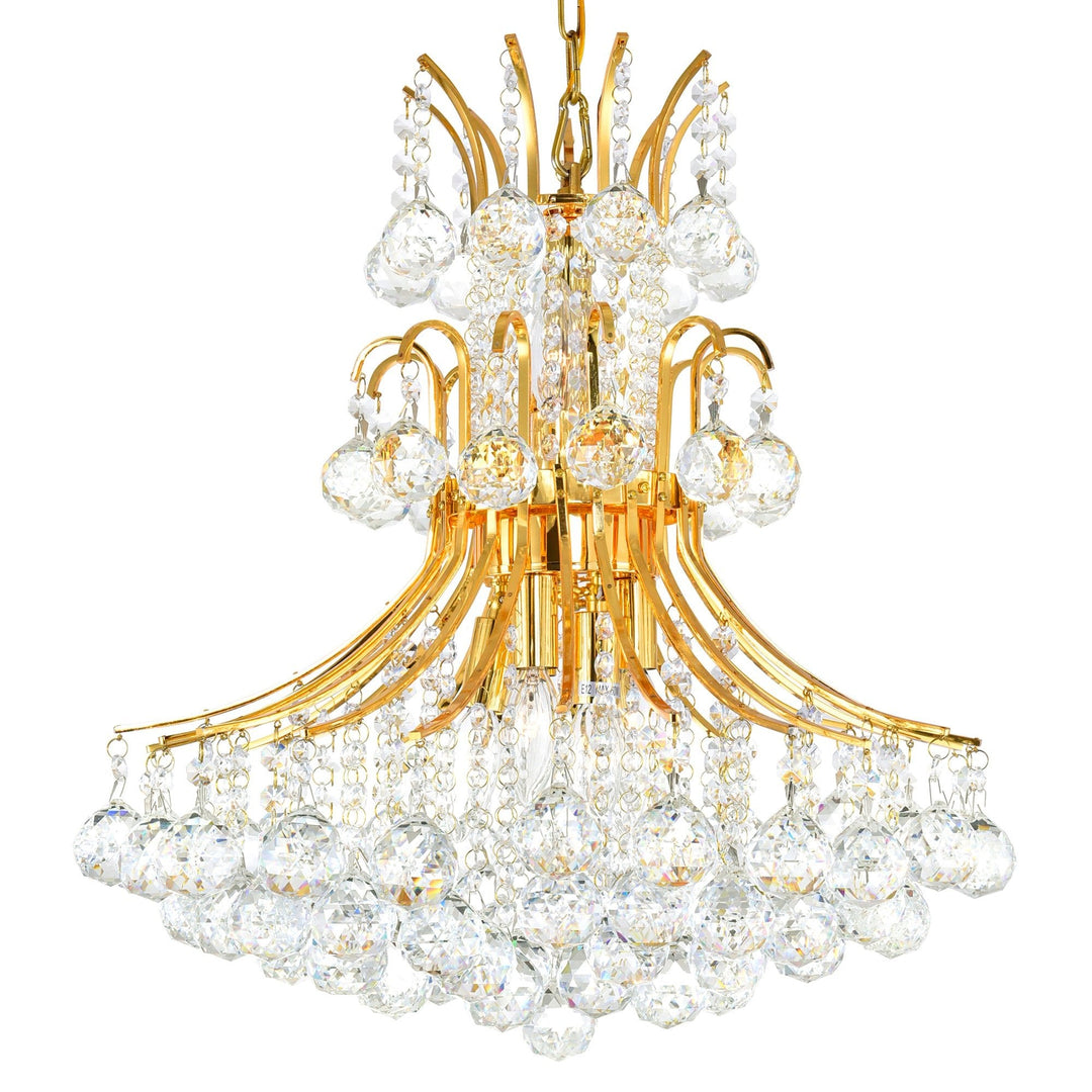 Princess - Chandelier with Crystals by CWI Lighting - view 24
