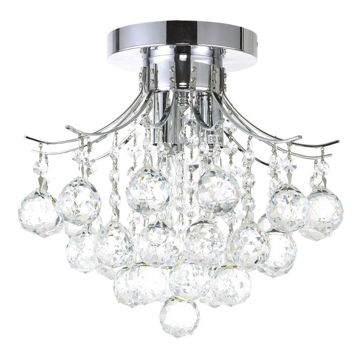 Princess - Flush Mount with Crystals