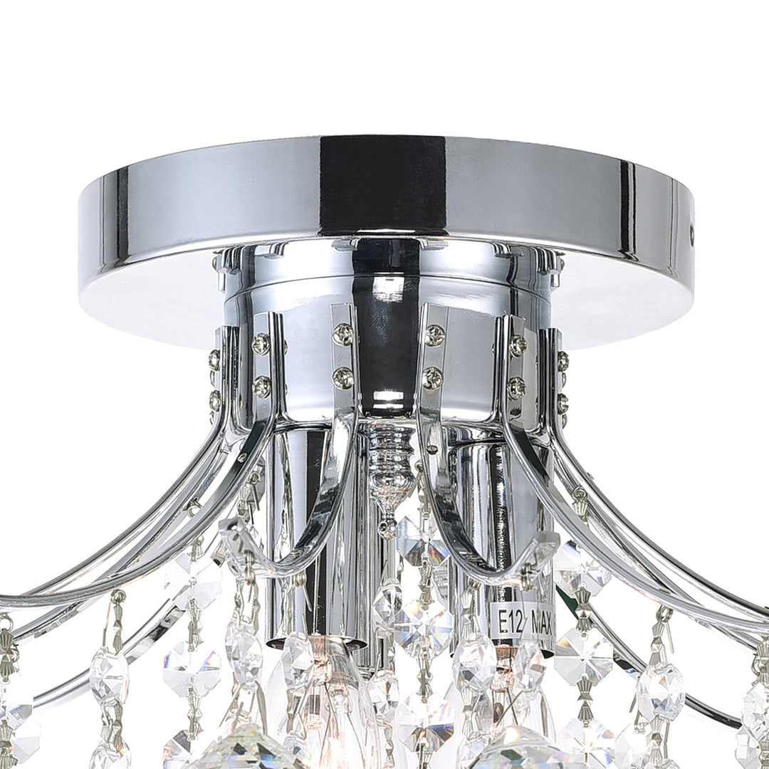 Princess - Flush Mount with Crystals