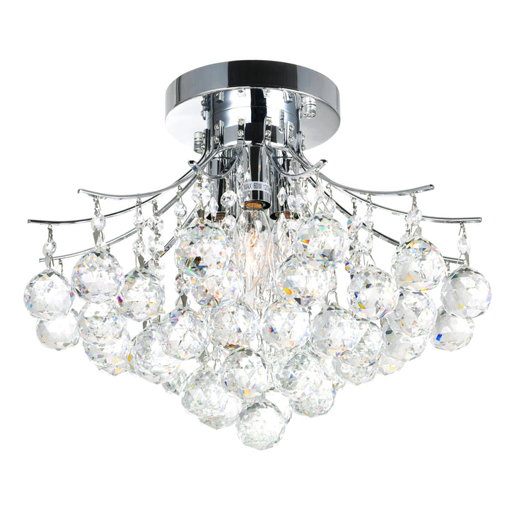 Princess - Flush Mount with Crystals