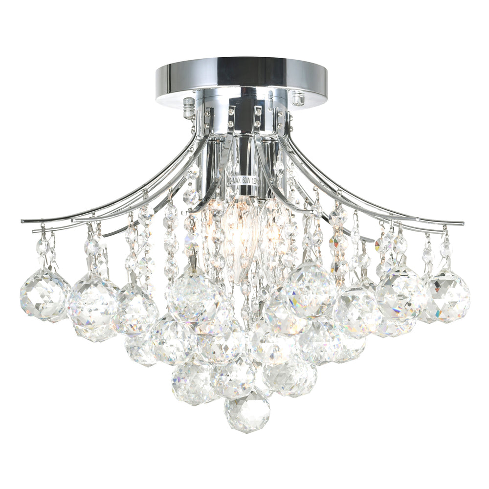 Princess - Flush Mount with Crystals
