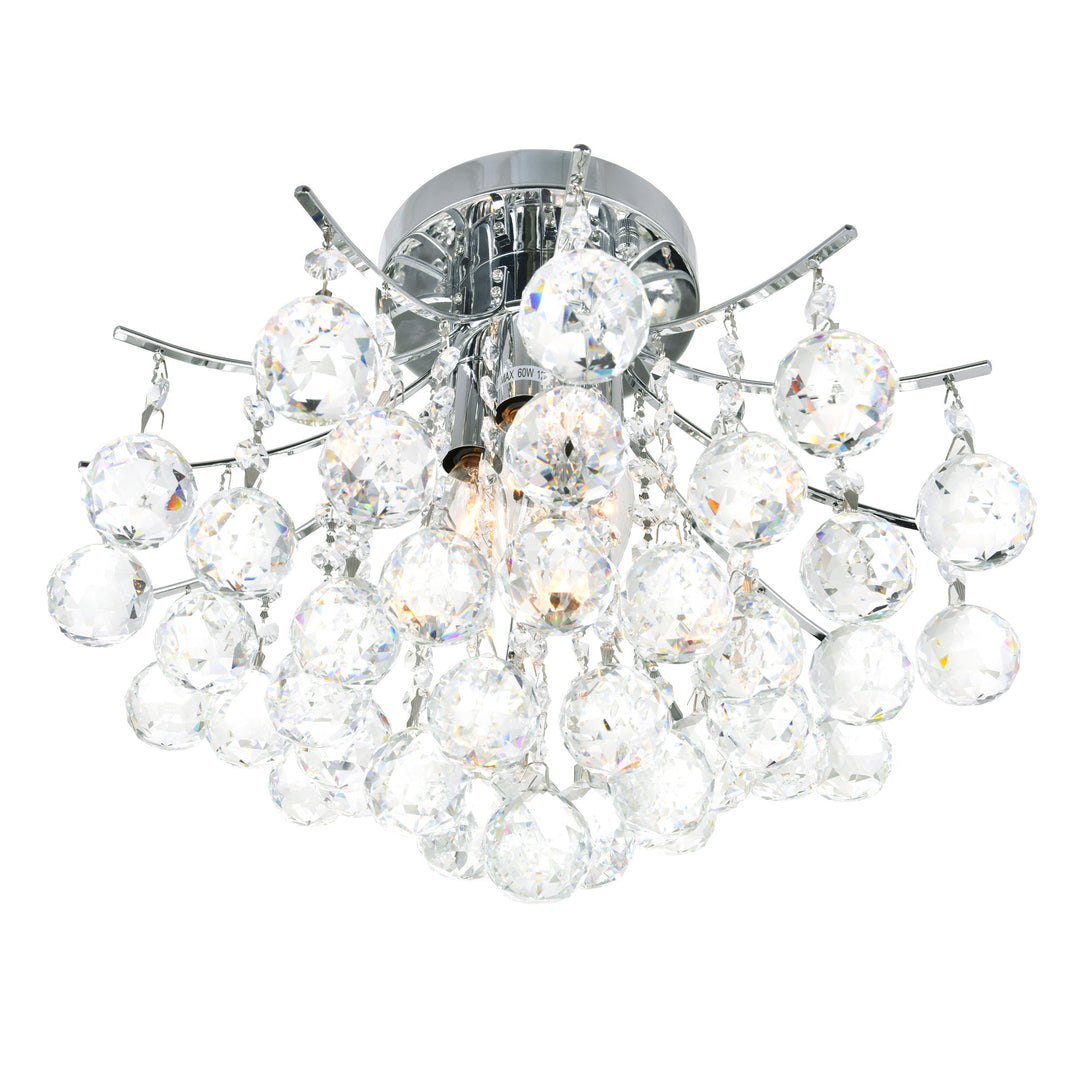 Princess - Flush Mount with Crystals
