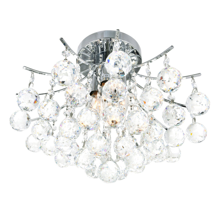 Princess - Flush Mount with Crystals