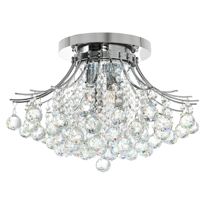 Princess - Flush Mount with Crystals
