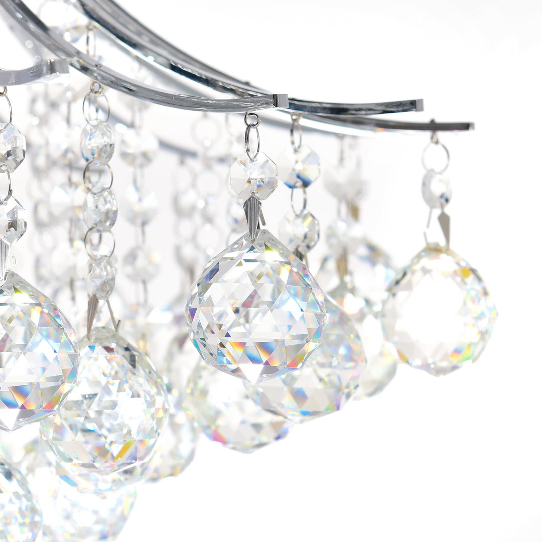 Princess - Flush Mount with Crystals