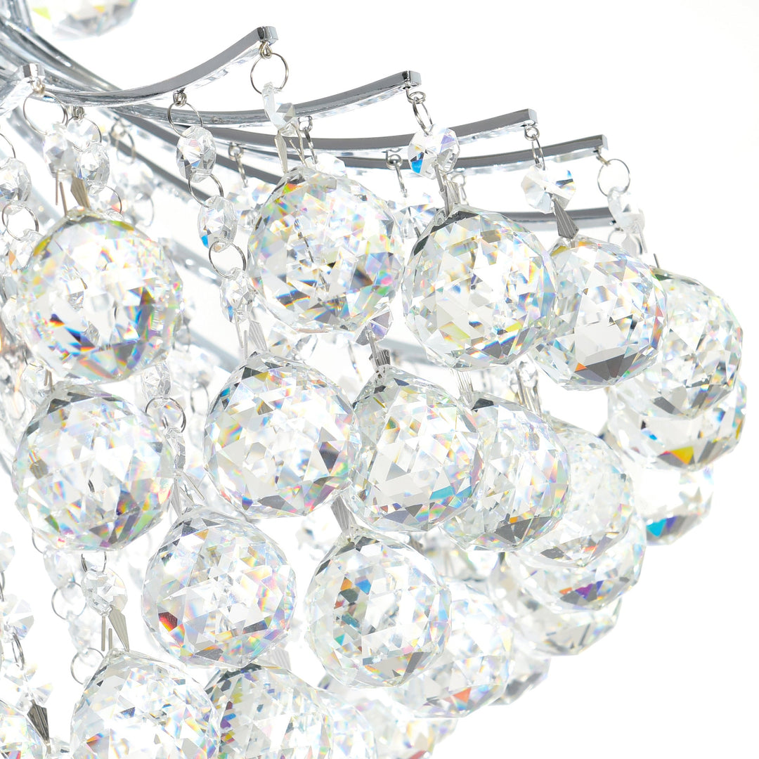 Princess - Chandelier with Crystals by CWI Lighting - view 7