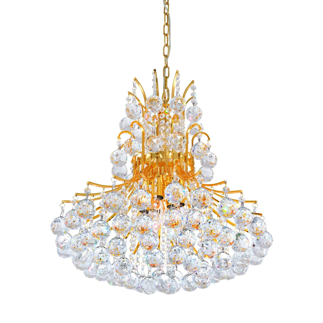 Princess - Chandelier with Crystals by CWI Lighting - view 12