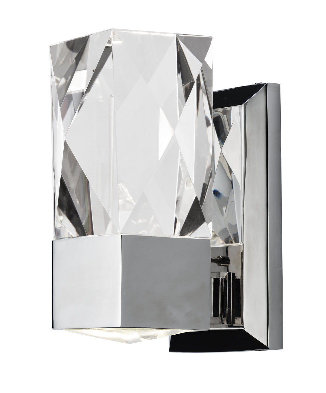 Empire 2-Light LED Wall Sconce in Polished Nickel by Studio M